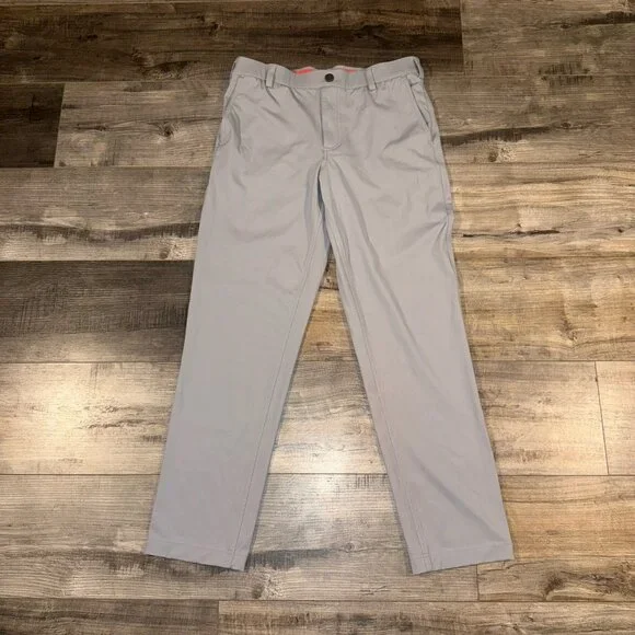 Redvanly Kent Trouser Pants Mens Golf Small Pull On Gray Stretch Athleisure - Picture 2 of 9